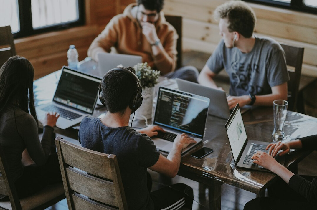 software developers coding